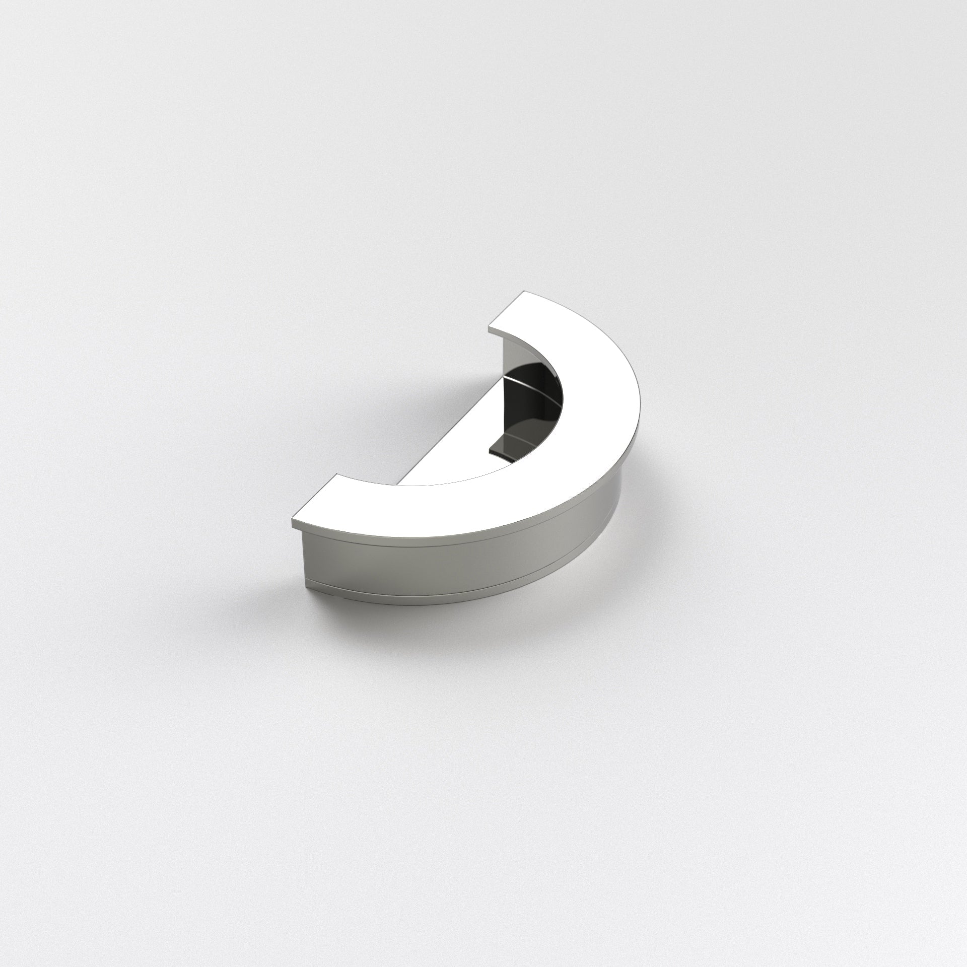 The Esher Drawer Flush Pull - Daniel Oxford HardwareCabinetry